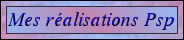 Mes r&eacute;alisations 