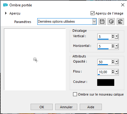ombre portee